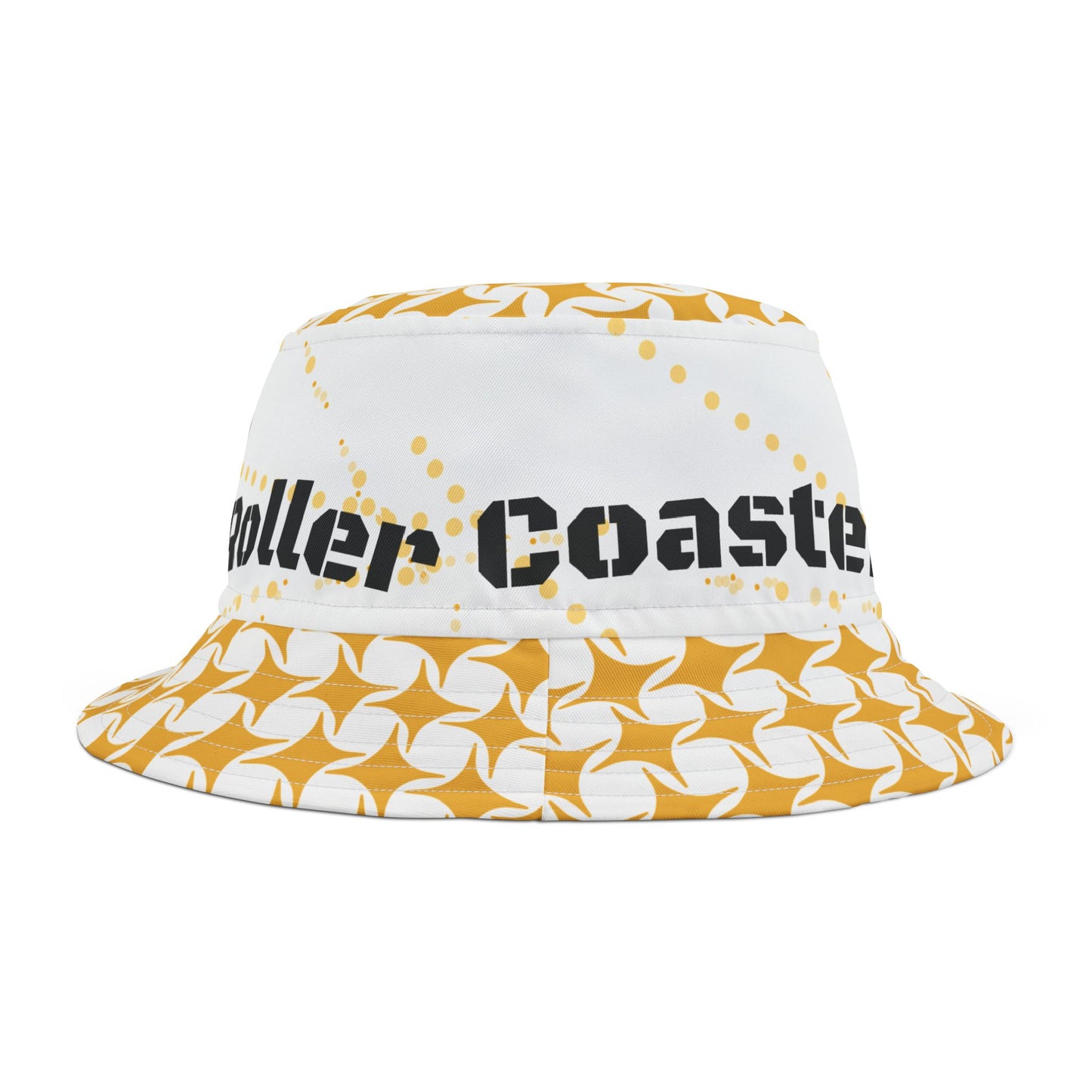 Fun Yellow RCR Bucket Hat for Theme Park Adventures