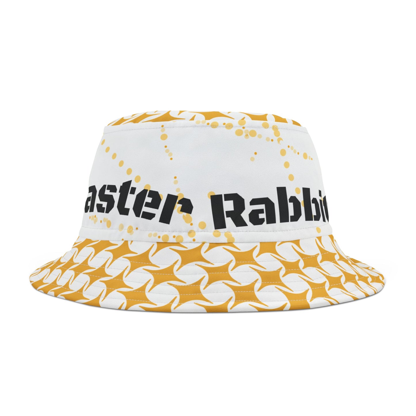 Fun Yellow RCR Bucket Hat for Theme Park Adventures