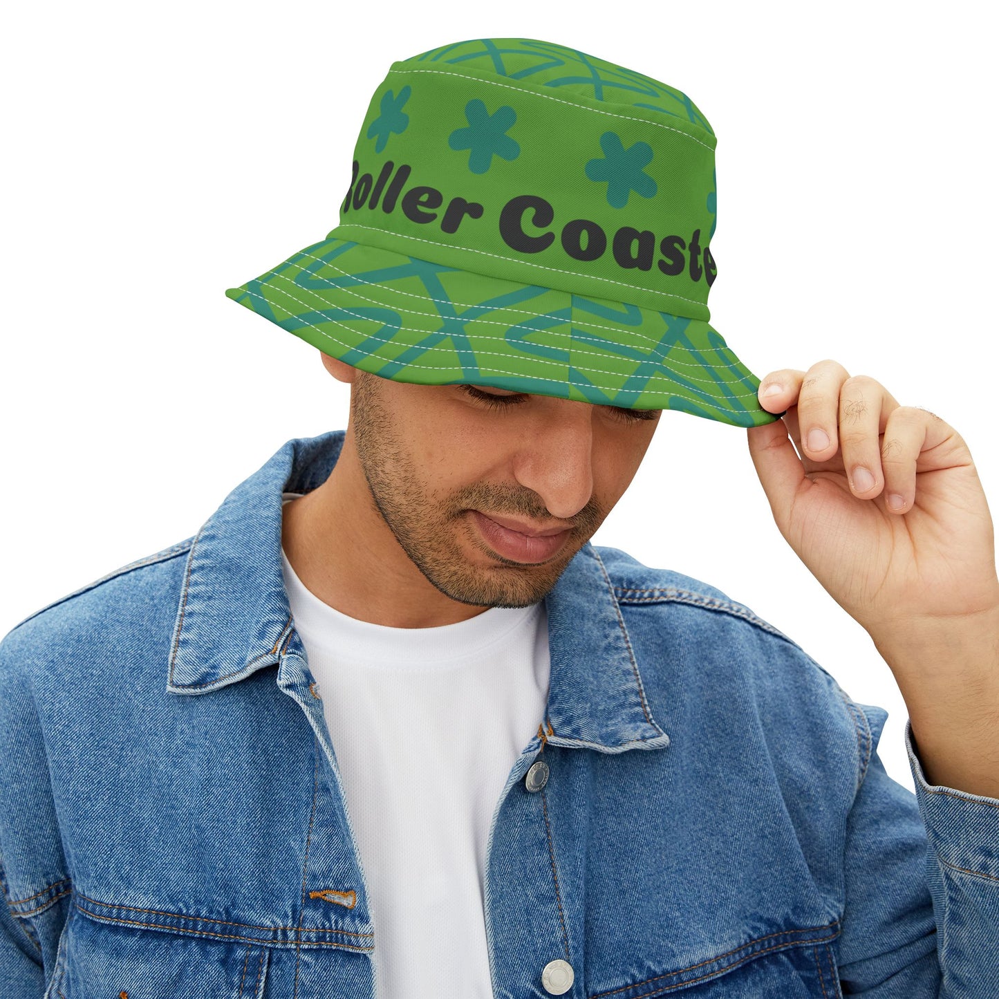 Playful Green RCR Bucket Hat