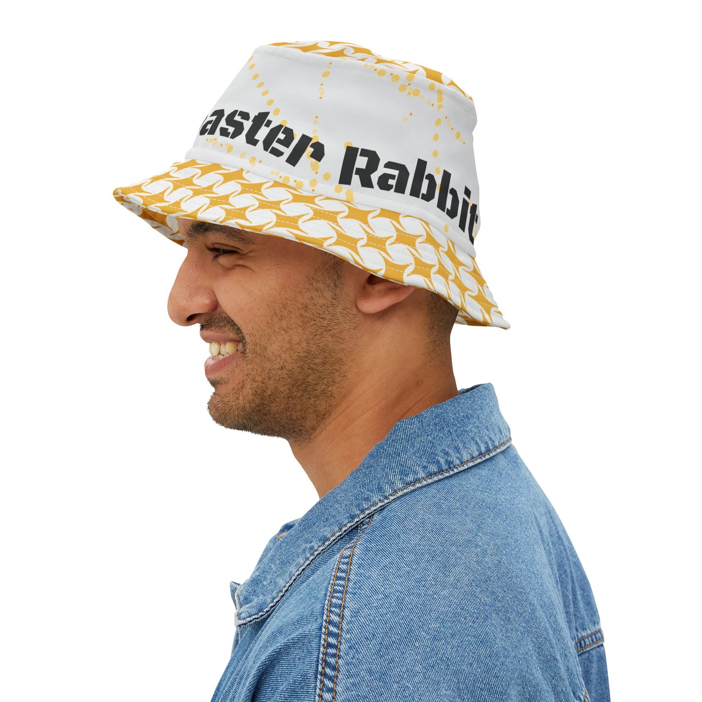Fun Yellow RCR Bucket Hat for Theme Park Adventures