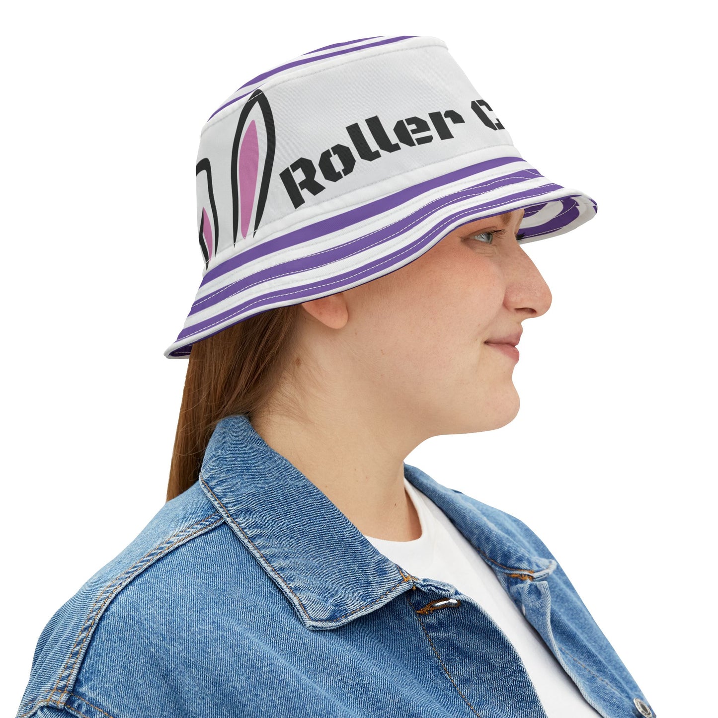 Cool Purple RCR Bucket Hat | Fun Summer Hat for Theme Park Lovers