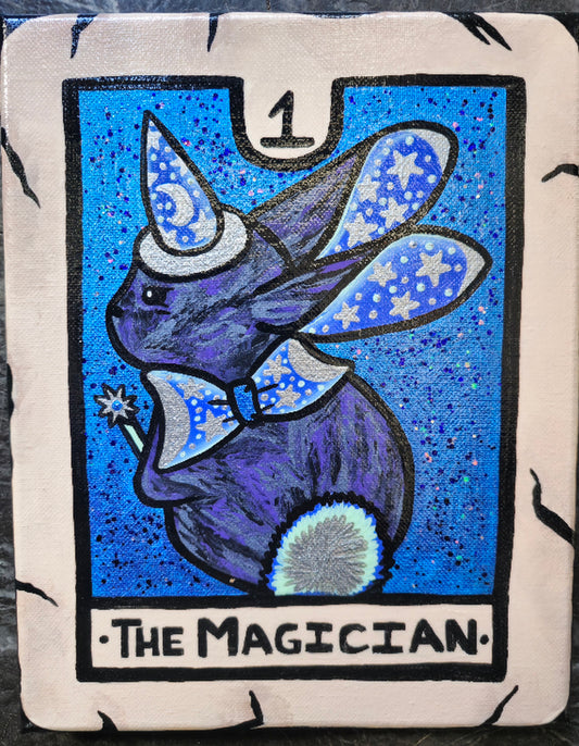 Tarot Bunny The Magician Original Painting