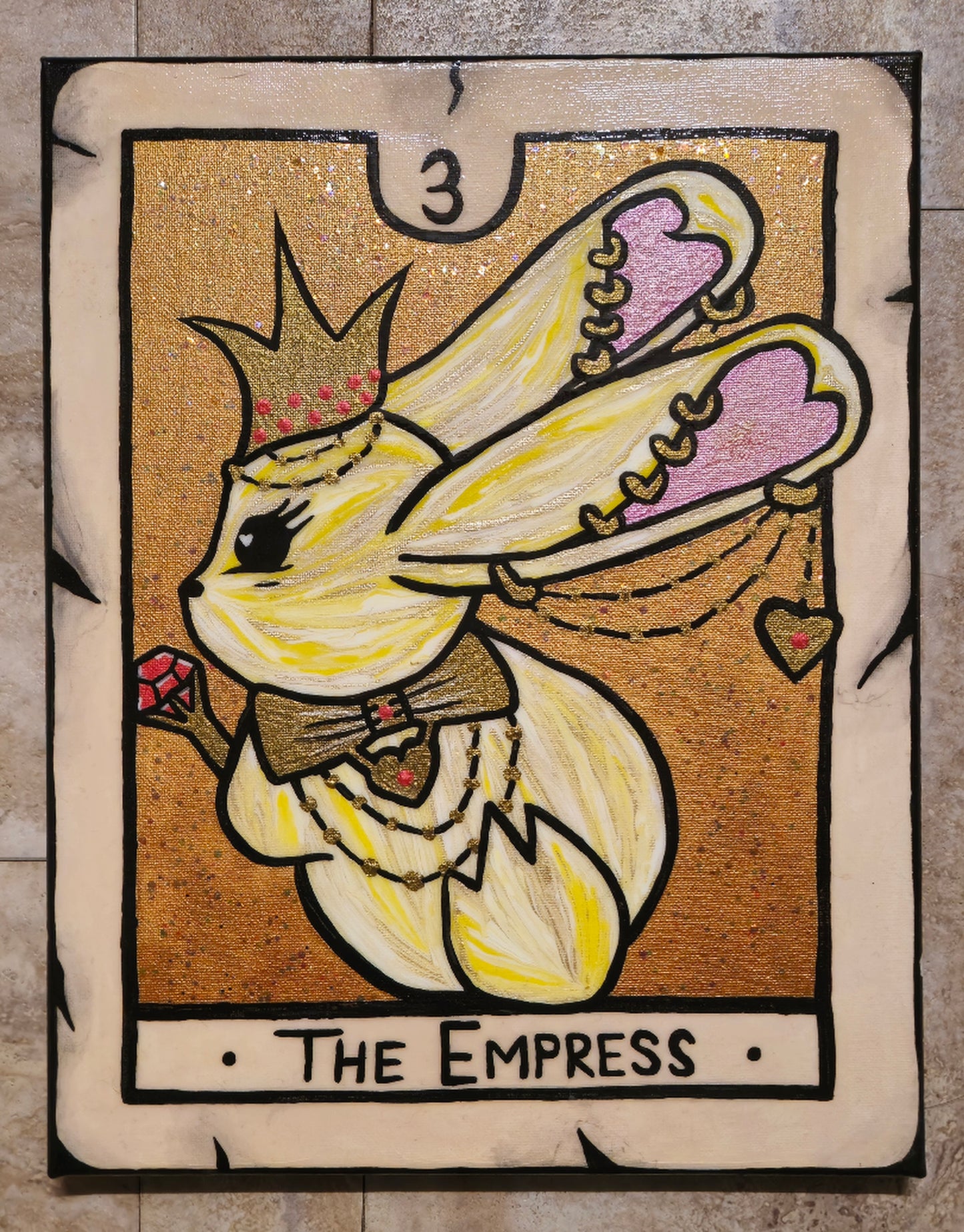 Tarot Bunny The Empress Original Painting